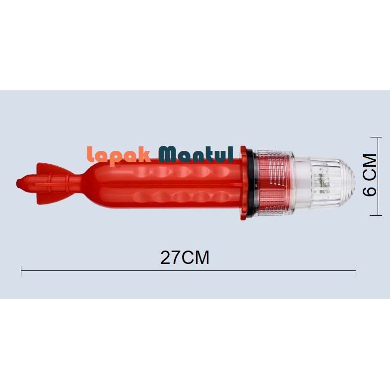 LM-0025 Lampu Torpedo 2&amp;3 Lampu Bersinyal 2&amp;3 Warna Cahaya, Lampu Kapal Nelayan Baterai Besar Type D