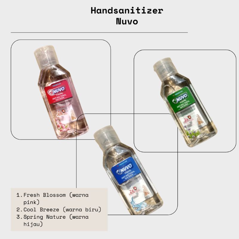 HANDSANITIZER NUVO 50ML