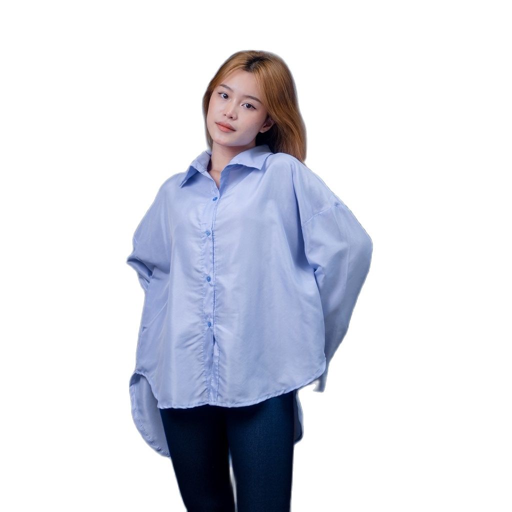 ZASKIYA - OKemeja Wanita versize Dexy Shirt / Dexy Loose Oversize Shirt