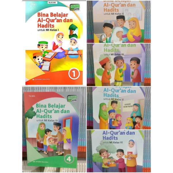 

bina belajar Al-Qur,dan hadits untuk mi.kelas1-6 kurikulum madrasah KMA.2019