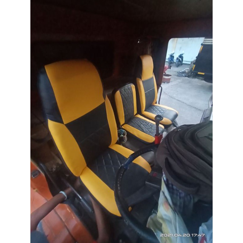 Sarung jok cover jok mobil truk fuso fighter/hino500/truk umplung