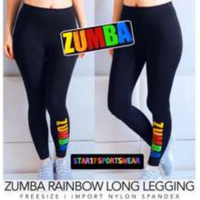 N2-LEGING ZUMBA RAINBOW KEREN