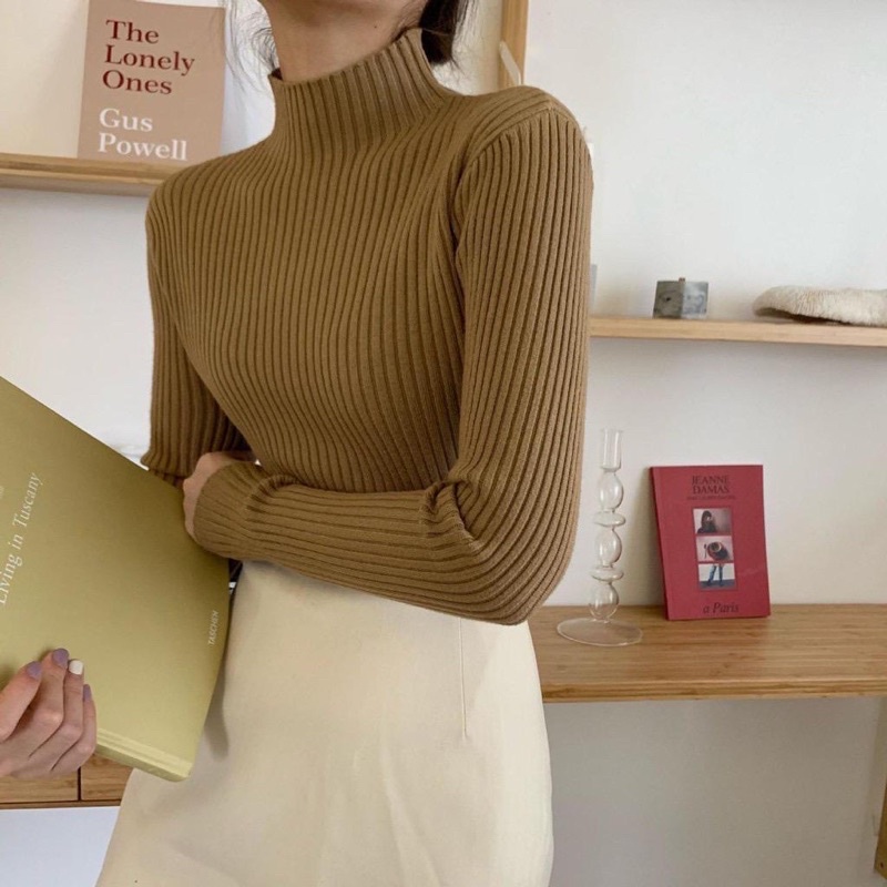 AISHA INNER RAJUT TURTLENECK KNIT - INNER RAJUT PRESS BODY