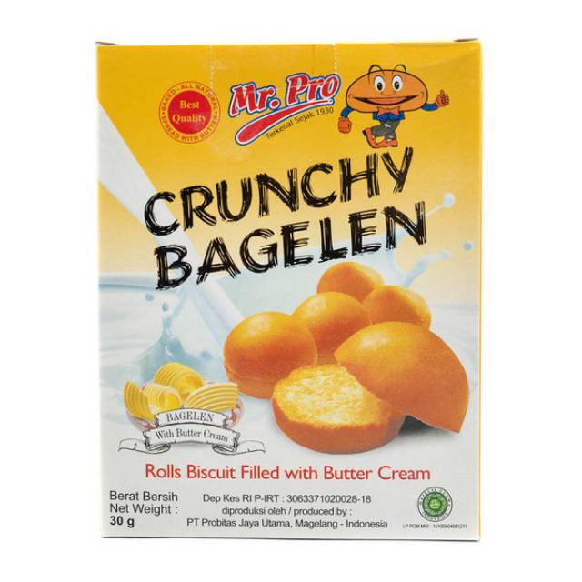 

Roti Panggang Renyah Mr Pro Crunchy Bagelen