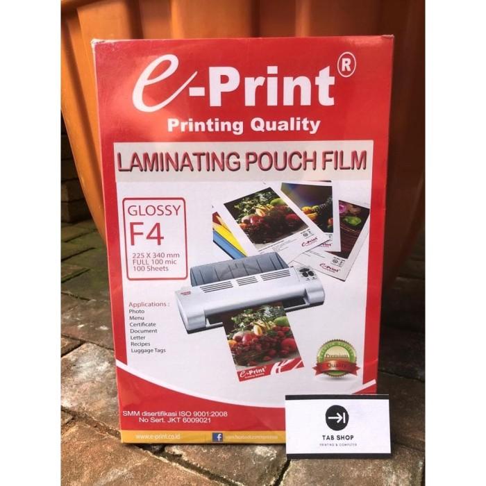 

EPRINT LAMINATING POUCH F4