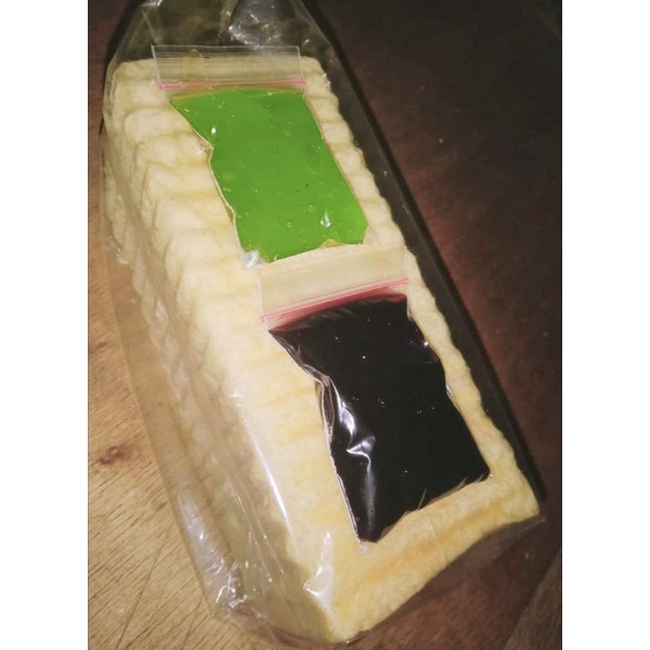 

PAKET roti bakar + 2pcs selai