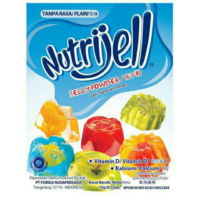 

Nutrijell Plain (Tanpa Rasa 150gram)