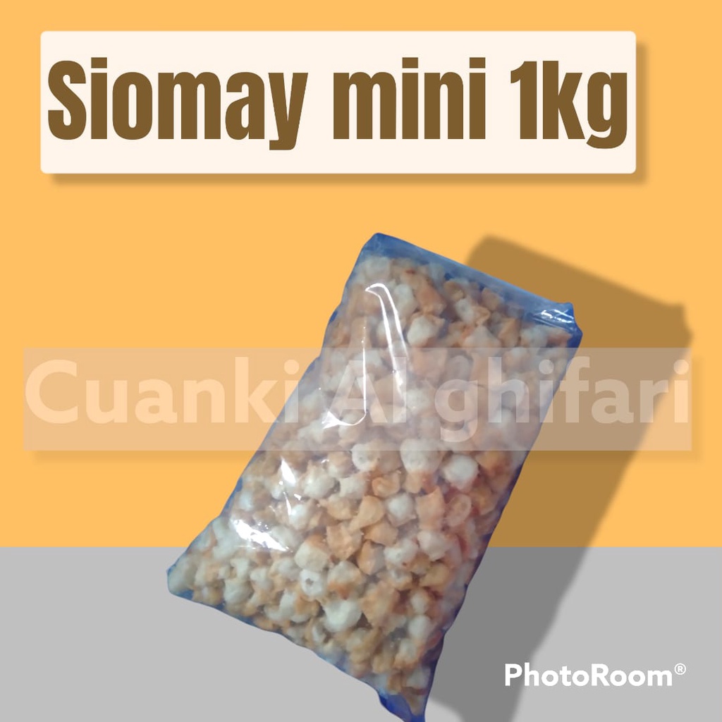 Siomay mini 1kg  renyah ,gurih dan kriuk kriuk