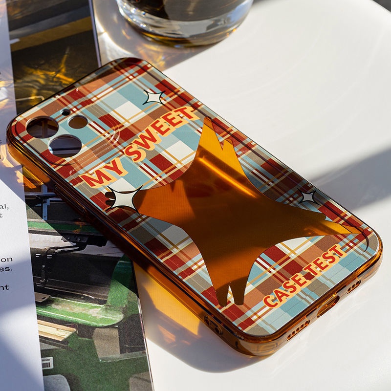 Case Pelindung Transparan Motif Papan Catur Gaya Retro Untuk Iphone 7 / 8 SE2020 7 + 8 PLUS 11 12 13 Mini PRO MAX