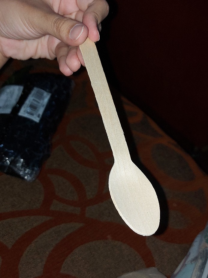 Garudabali Unbleached Tissue Napkin Paper Towel Tisu Coklat Sendok Garpu Pisau Kayu Ramah Lingkungan