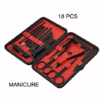 18 pcs Alat gunting kuku profesional pedicure manicure set CTG 007