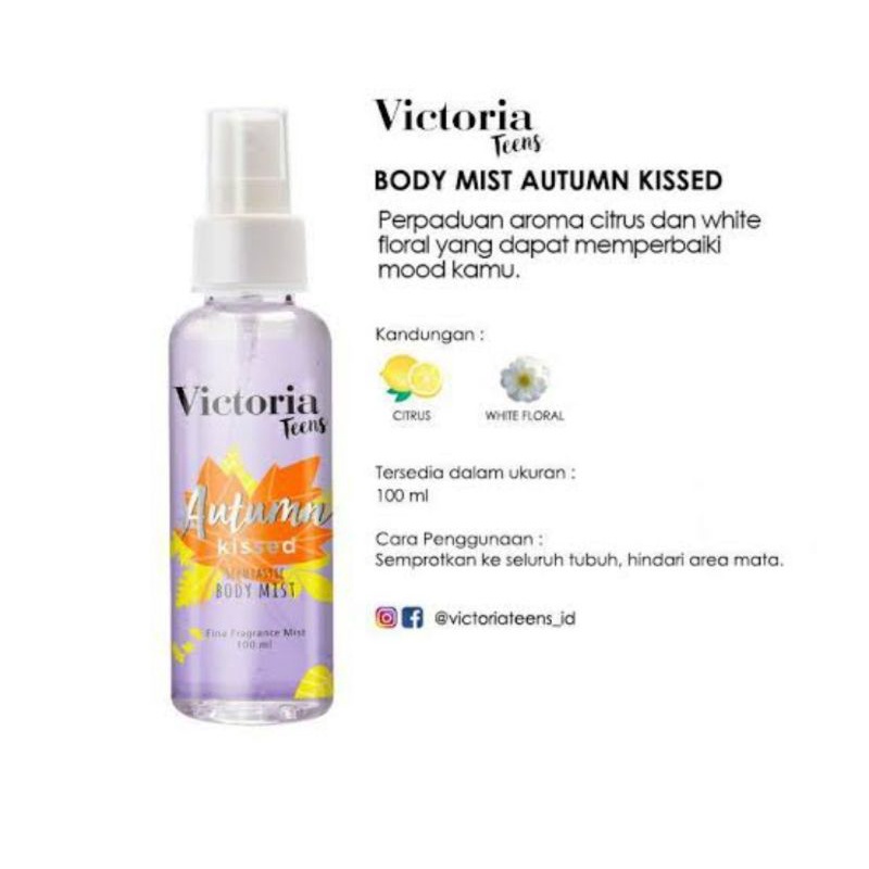 Parfum spray Victoria Teens Body Mist 100ml