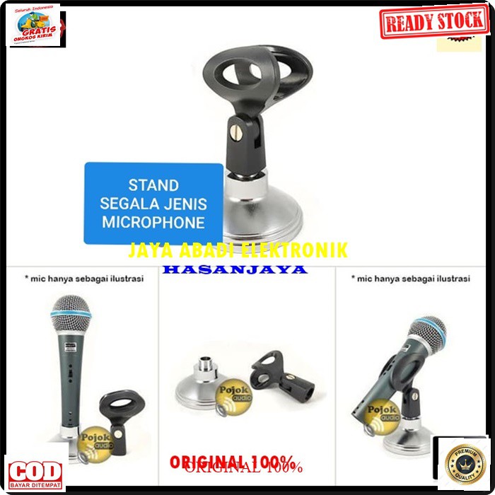 G149 STAND MIC MINI BESI KAKI BULAT PENDEK HOLDER MIKROPHONE MEJA TABLE PENYANGGA MIC UNIVRSAL BREKET MIKROPHONE TIANG PEGANGAN TRIPOD BISA SEGALA JENIS MIKROPHONE STAND MIK MEJA PODIOM KHUSUS MIC PEGANG