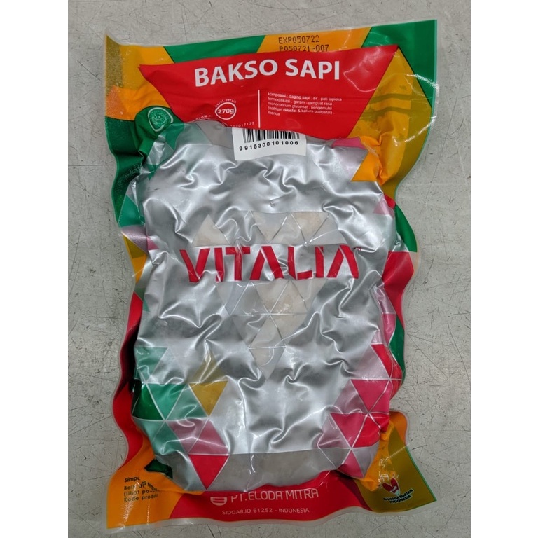 

VITALIA Bakso Sapi 270gr