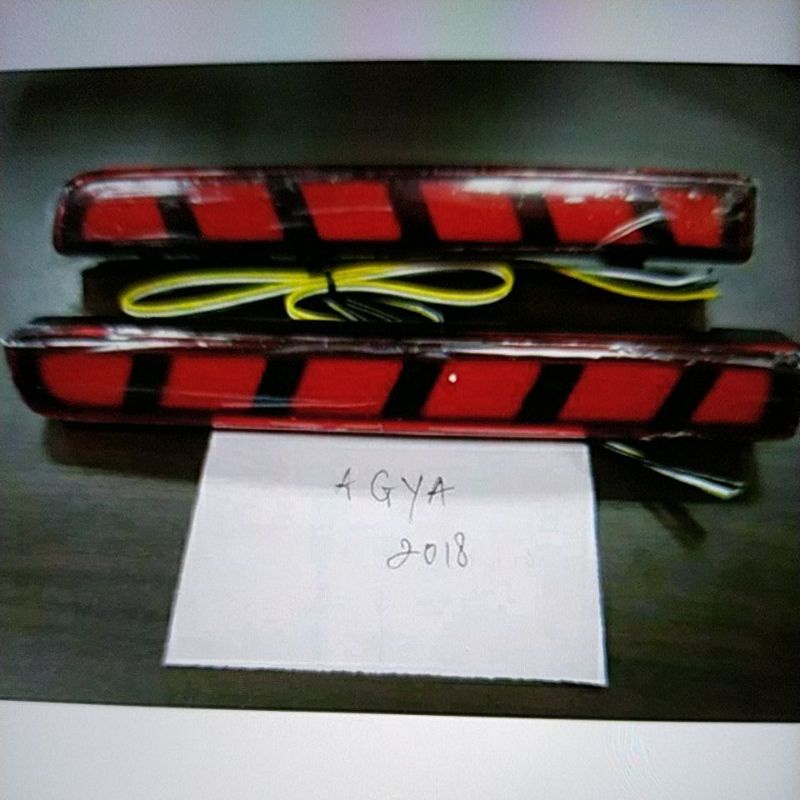 Reflektor lampu mobil agya 2018 on modek kotak kotak