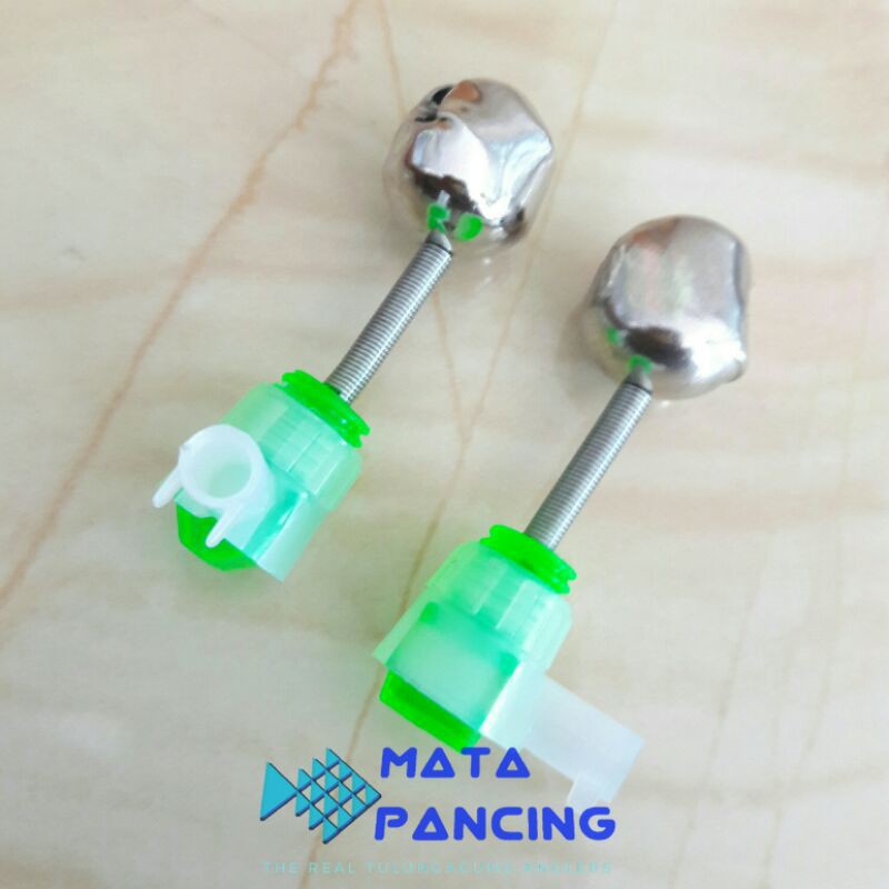 Klinting bel single dan double untuk joran pancing