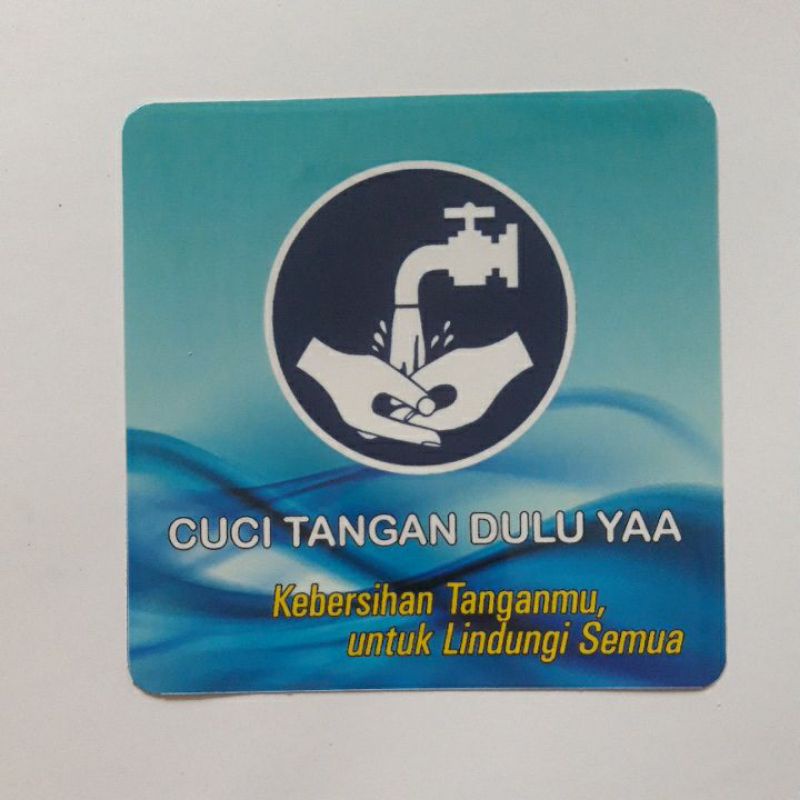 

Stiker Cuci Tangan