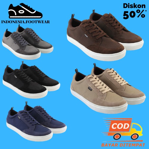 SEPATU SNEAKERS WALKERS DERBY U KETS SANTAI ORIGINAL PRIA MURAH -  BAYAR DI TEMPAT