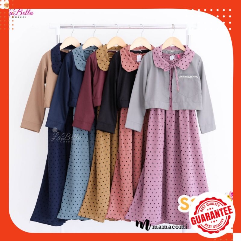 Dress Anak Bolero Set Sabila LABELLA ORIGINAL