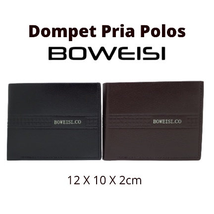 Dompet Pria Import Original Branded 100% Bovis Model Keren Terbaru Kulit PU Sintetis Kualitas Distro