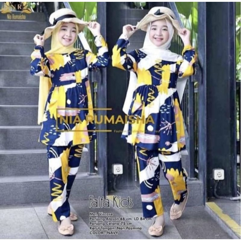 SETELAN ANAK PEREMPUAN RAYON USIA 5-10 TAHUN/ONE SET RAYON ANAK USIA 5-10 TAHUN/SETCEL ANAK USIA 5-1