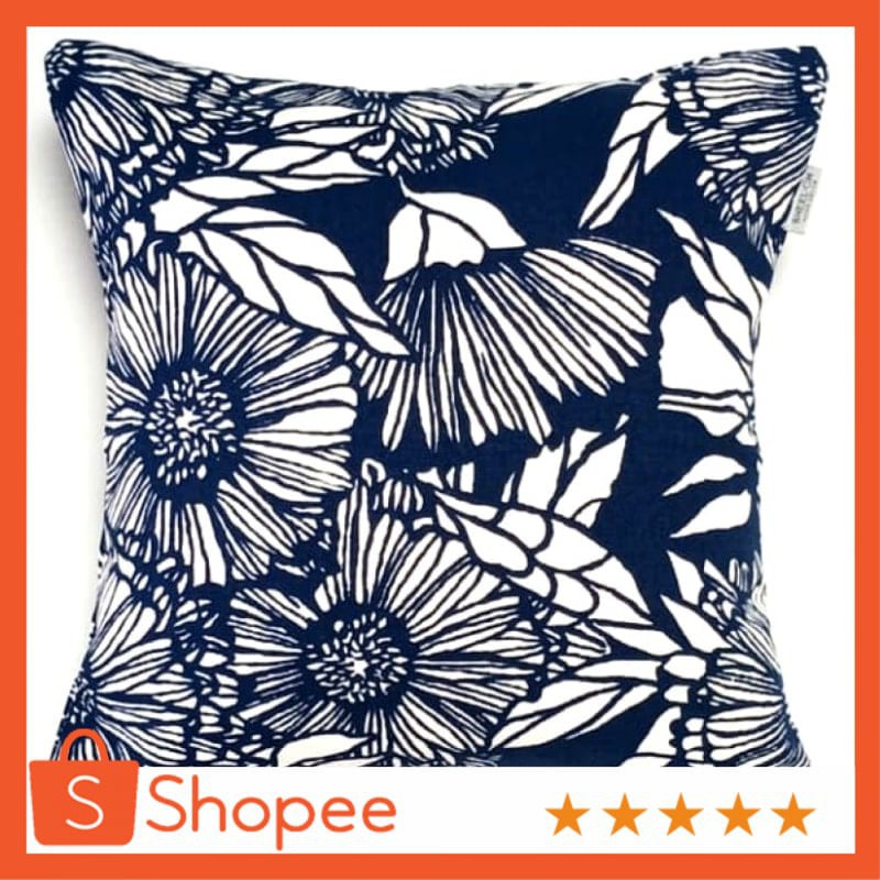 Sarung Bantal Sofa Motif Cover Bantal Kursi Sofa Sudut Bahan Kanvas