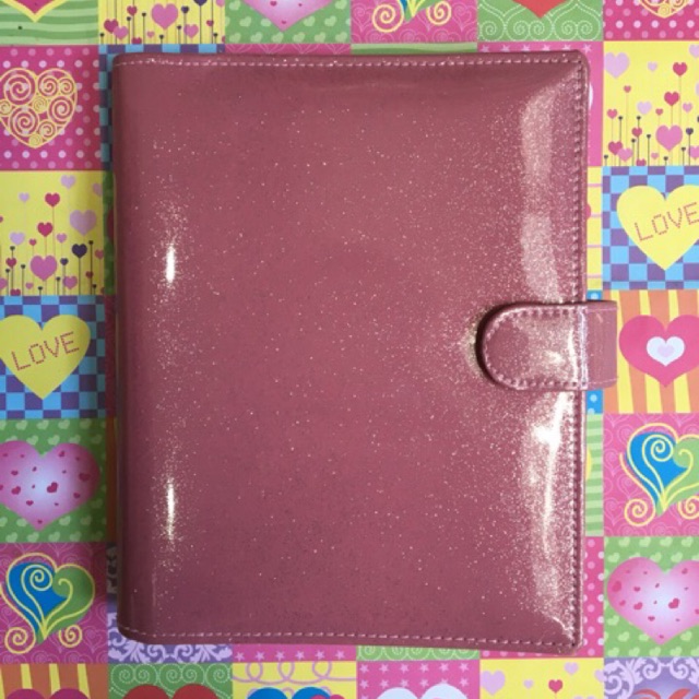 

Binder Glitter Candy Laminasy Pink Soft