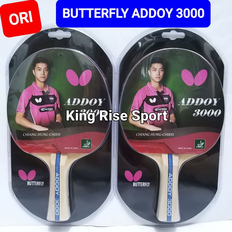 Bet Ping Pong / Tenis Meja BUTTERFLY Addoy 3000 New Packing - ORI