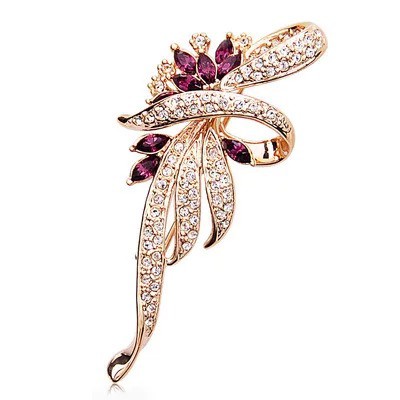 【Dalam Persediaan】 2020 baru Korea high-end busur berlian imitasi warna-warni karangan bunga mutiara bros serbaguna aksesoris populer liar-4#