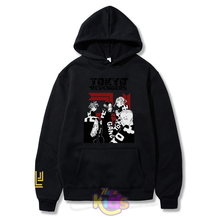 Jaket Hoodie Anak Laki Laki Anime tokyo Revengers Touman 839