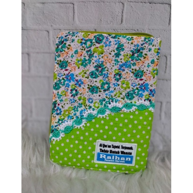 AlQuran Terjemahan - Quran Terjemah - Al Quran Tajwid Warna Raihan Resleting A5