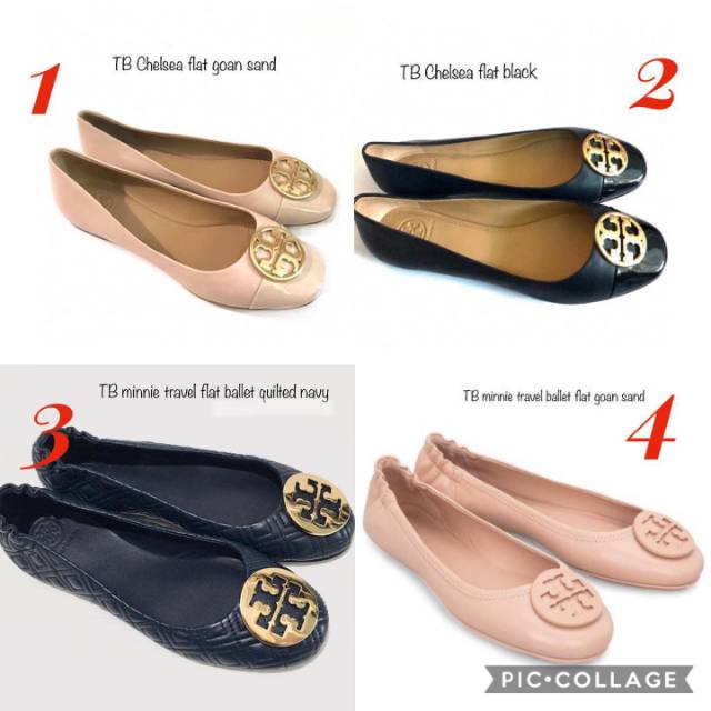 authentic tory burch flat shoes