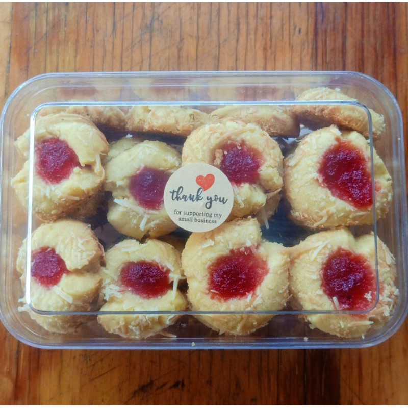 

Cookies selai strawberry 250gram