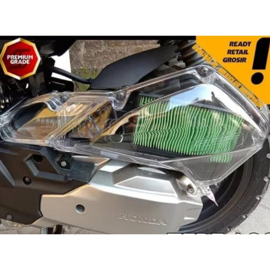 Cover hawa / cover filter udara pcx adv 150 transparan