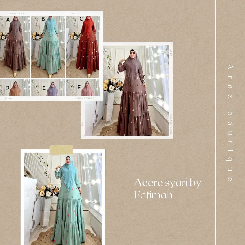 Aere syari by Fatimah / Aeere syari by Fatimah syari (READY)