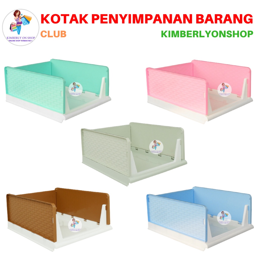 Kotak Rak Serbaguna Smart Organizer Tempat Penyimpanan Barang Club