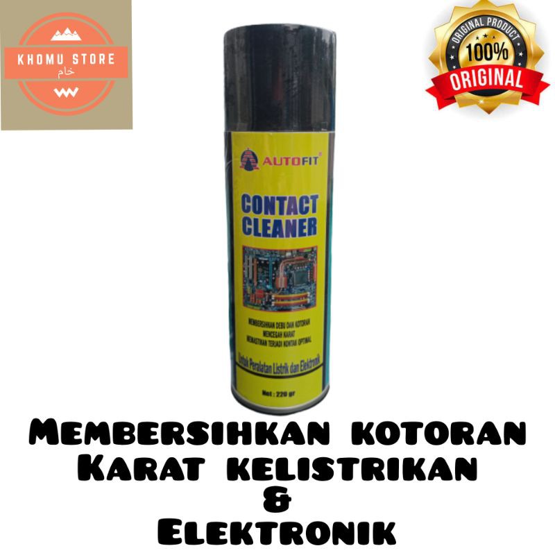 CONTACT CLEANER AUTOFIT pembersih karat kotoran kelistrikan dan elektronik