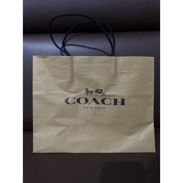 

COACH PAPER BAG COKLAT