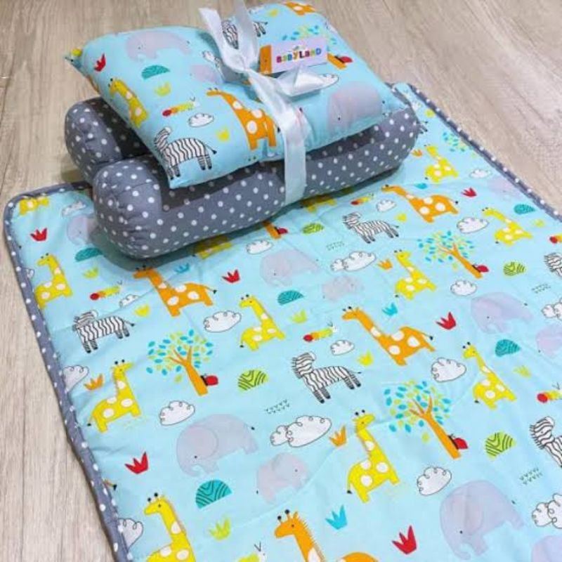 ALAS OMPOL BAYI / PERLAK SET BAYI / MATRAS BAYI BANTAL PEYANG GULING BAYI