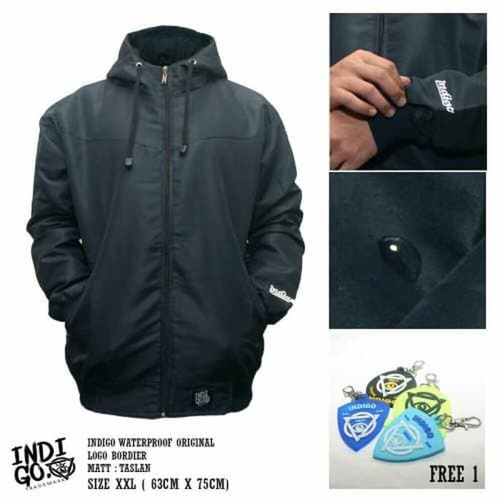 jaket pria parasut Indigo M1C2 JAKETPRIA DISTRO JAKETBOMBER JAKETPRIA JAKETWANITA A6Q4Q Jaket P