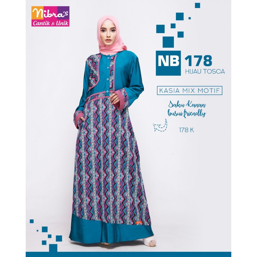 PROMO DISKON 10% GAMIS NIBRAS NB 178