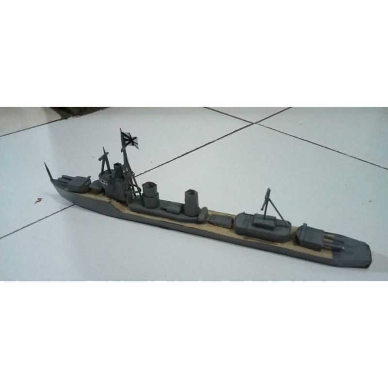 miniatur kapal ijn yukikaze