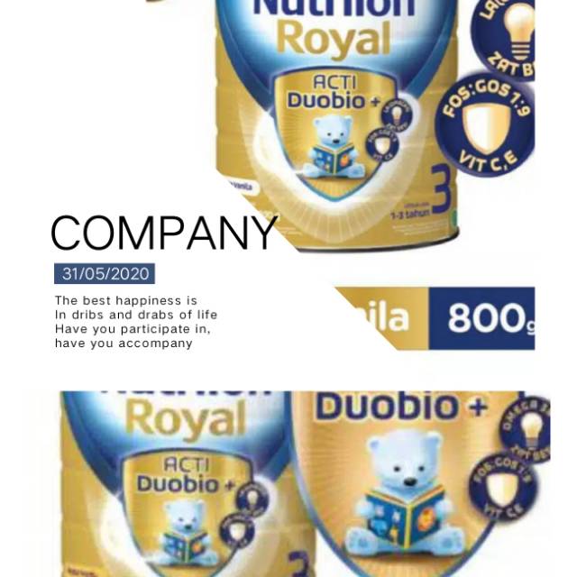 

NUTRILON ROYAL 3 800 GR