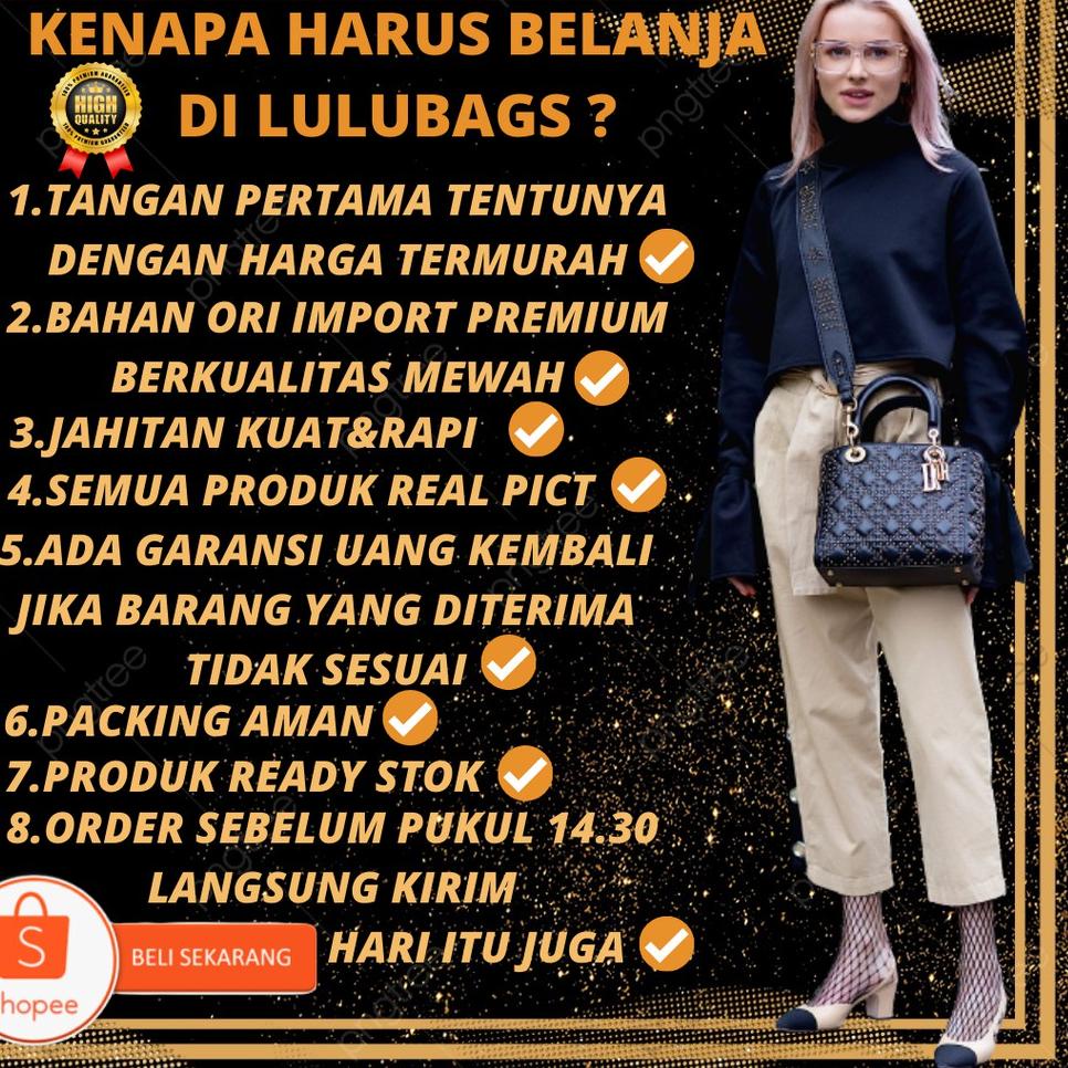 Paling Disukai.. LU61 tas ibu wanita hand handle bag pesta kondangan arisan guru kantor elegan brand