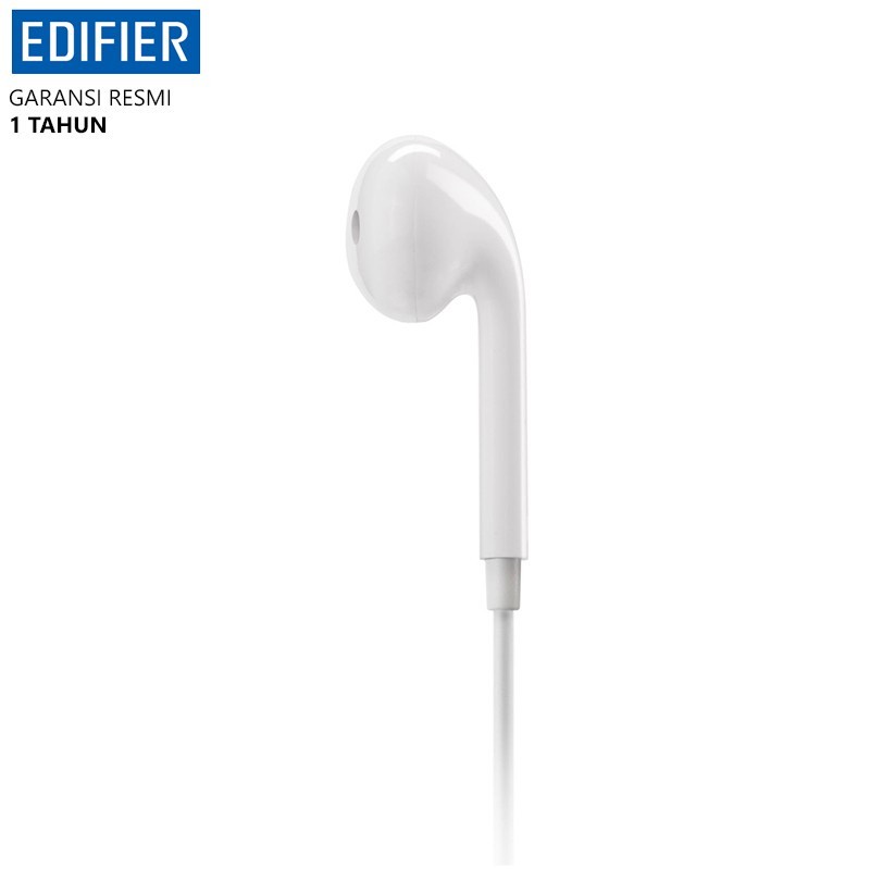 Earphone Edifier P180 Plus White-Earbuds with Remote and Mic