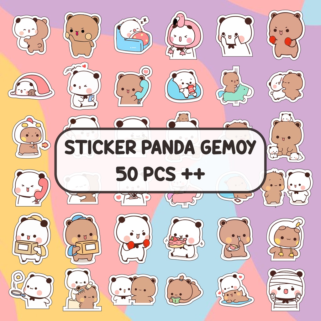 

Sticker Aesthetic Tumblr Panda Gemoy / Sticker Tumblr Aesthetic Panda Gemoy Pack