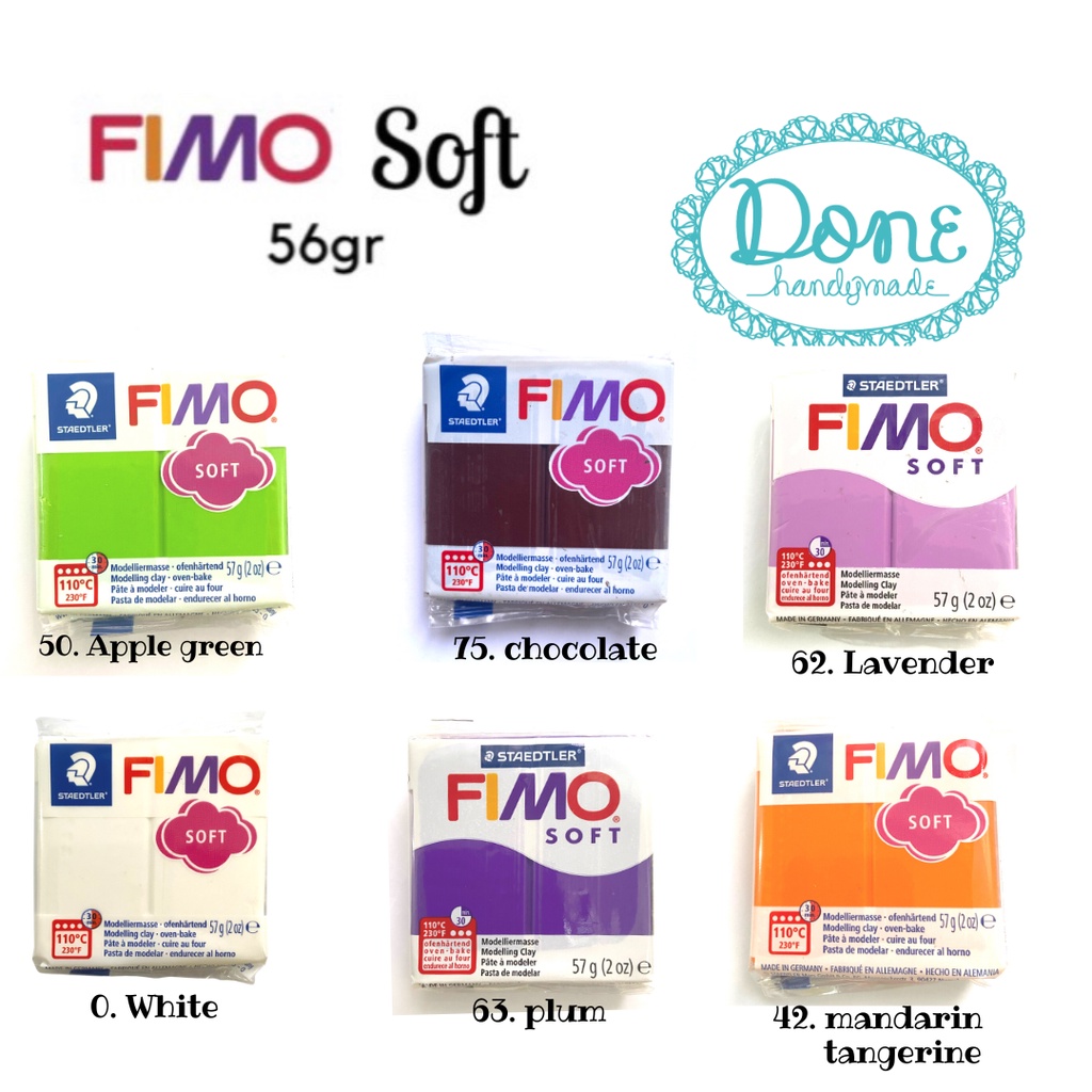 Fimo soft polymer clay modelling clay bahan kerajinan tangan sculpting modeling clay figurine