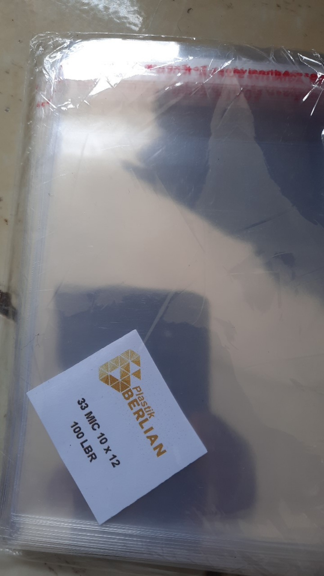 Plastik Opp 10 X 12 Cm Seal