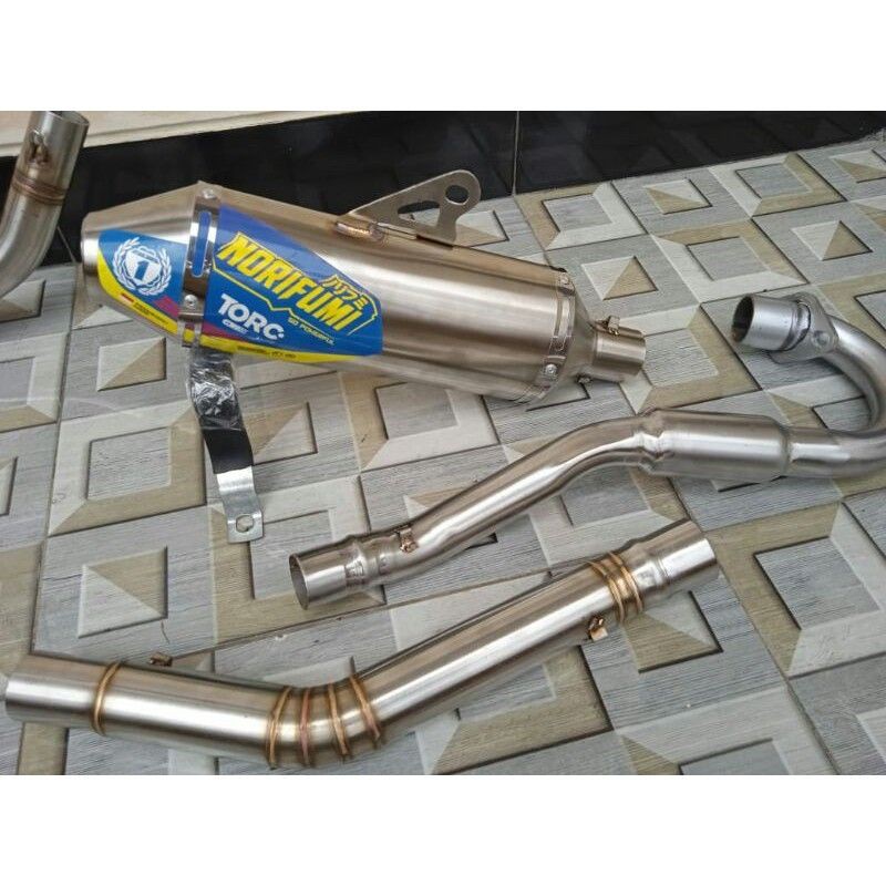 knalpot klx, D tracker150 norifumi torc D tracker150