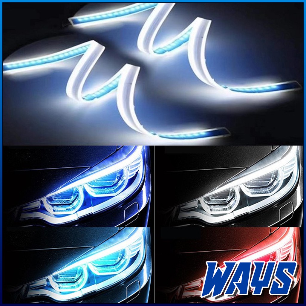 [L236] SLIM Lampu Alis DRL Senja Mobil Motor Mio Beat Scoopy Vario PCX Nmax Aerox CBR R15 Satria GSX